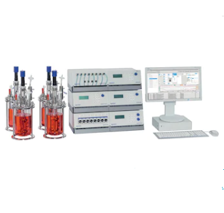 德國(guó)艾本德Eppendorf,DASGIP? Parallel Bioreactor System, 適用細(xì)胞培養(yǎng)，最大 50?sL/h 通氣, 12 罐體系統(tǒng)，臺(tái)式罐體